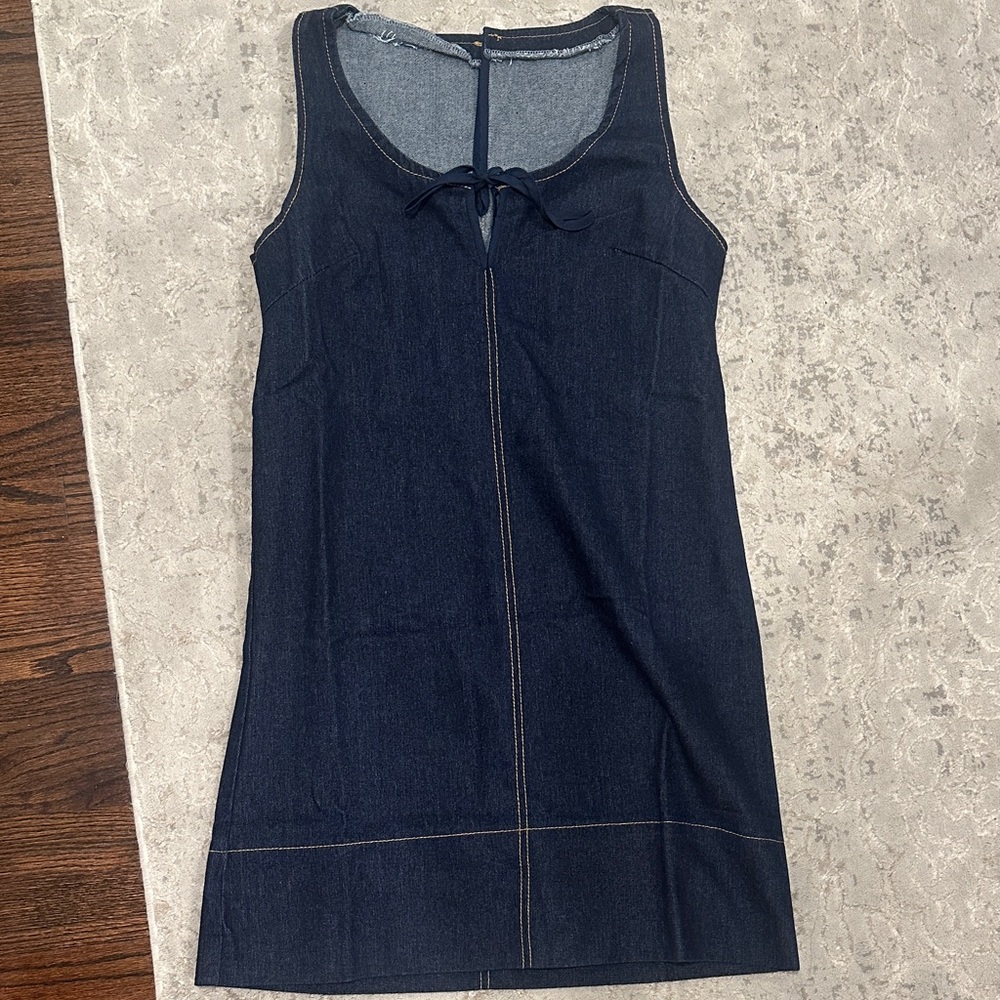 Denim Sleeveless Dress